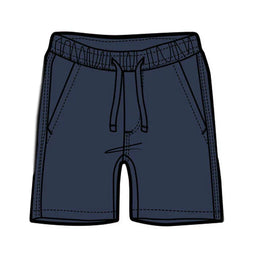 M.I.D. - M.I.D. Baby Boys’ Bermuda Shorts – Twill – Wheat, Navy & China Blue – Sizes 3 to 24 Months