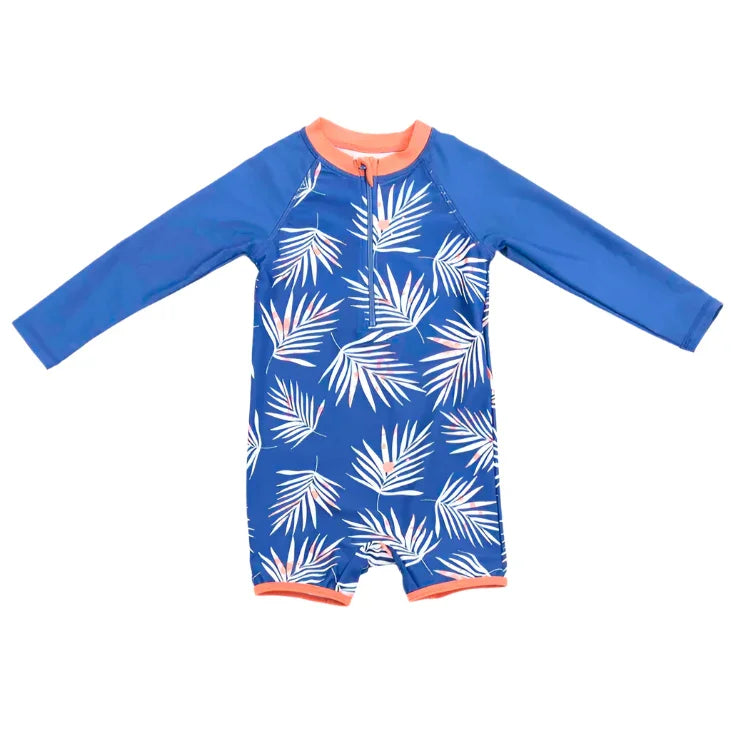 M.I.D. - M.I.D. Baby Boys’ One-Piece Rashguard Swimsuit – Sizes 6M to 24M