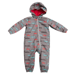 M.I.D. - M.I.D. Baby Boys’ Waterproof Pram Suit – Car Print, Sizes 6M to 24M