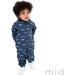M.I.D. - M.I.D. Baby Boys’ Waterproof Pram Suit – Car Print, Sizes 6M to 24M
