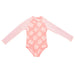 M.I.D. - M.I.D. Baby Girl Long-Sleeve Seersucker Swimsuit – Sizes 12M to 24M