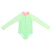 M.I.D. - M.I.D. Baby Girl Long-Sleeve Seersucker Swimsuit – Sizes 12M to 24M