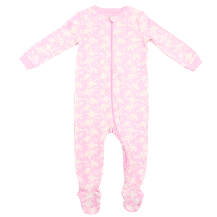 M.I.D. - M.I.D. Baby Girls Footed Sleeper (0-24m)