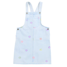 M.I.D. - M.I.D. Baby Girls Island Fever Denim Jumper - (sizes 3-24m)