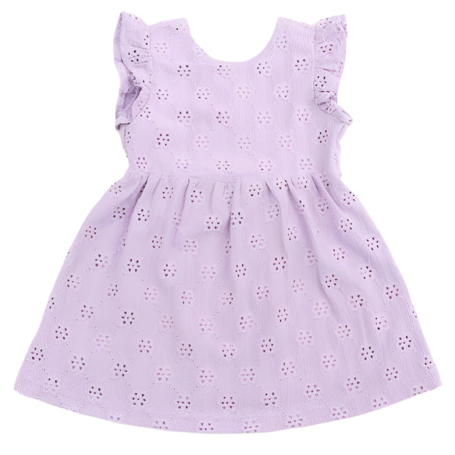 M.I.D. - M.I.D. Baby Girls Spring Bouquet Eylet Lace Dress