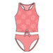 M.I.D. - M.I.D. Kids & Teen Girls’ Seersucker Tankini Swimsuit – Sizes 7 to 14 Years