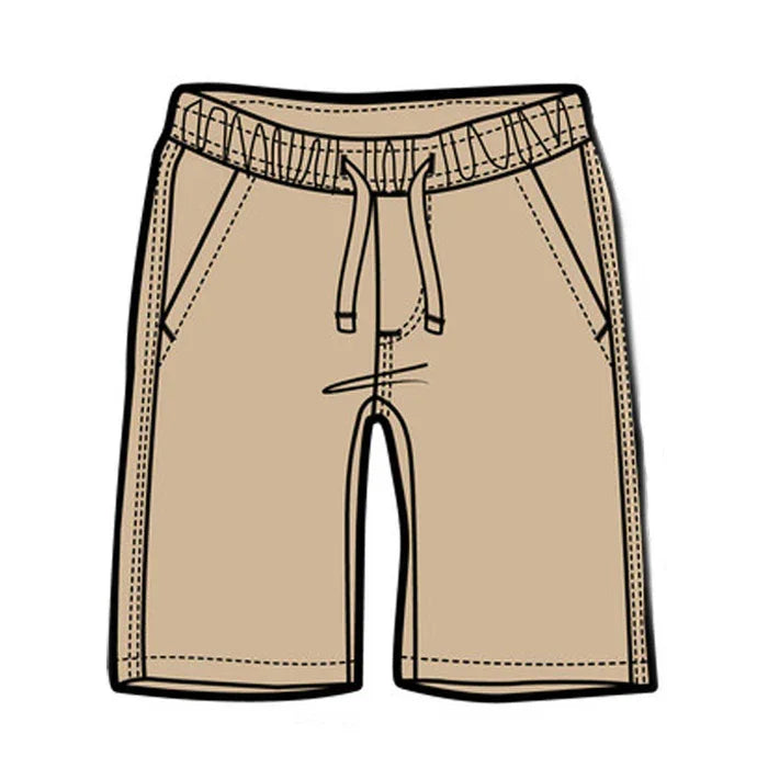 M.I.D. - M.I.D. Oceano Dune Boys’ Twill Bermuda Shorts – Sizes 2 to 7 Years