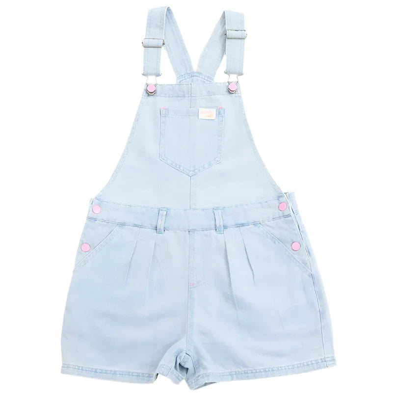 M.I.D. - M.I.D. Toddler and Girls Light Blue Denim Island Fever Dungaree (2-7 yrs)