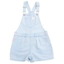 M.I.D. - M.I.D. Toddler and Girls Light Blue Denim Island Fever Dungaree (2-7 yrs)