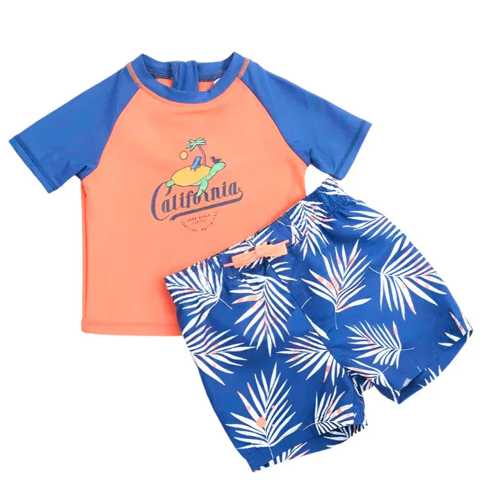 M.I.D. - M.I.D. Toddlers & Children Rashgard 2 piece Set - Top & Swimtrunk (3-7 yrs)