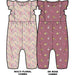 M.I.D. - MID Whimsical Garden Baby Girls’ Ruffle Jumpsuit – Sizes 3 to 24 Months