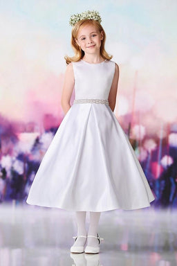 Macis Design® - Macis Design A-Line with Double Satin Bows Kids Dress - 119382X