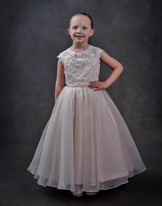 Macis Design® - Macis Design Flowers Organza Toddler Dress 120357