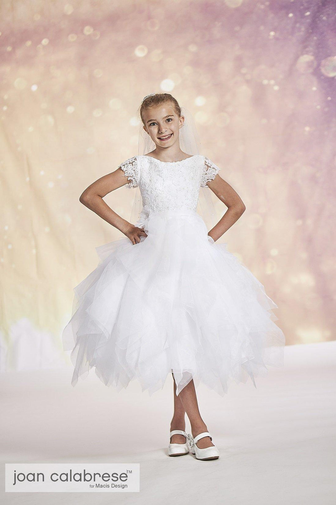 Macis Design® - Macis Design Layered Skirt Kids Dress - 123302