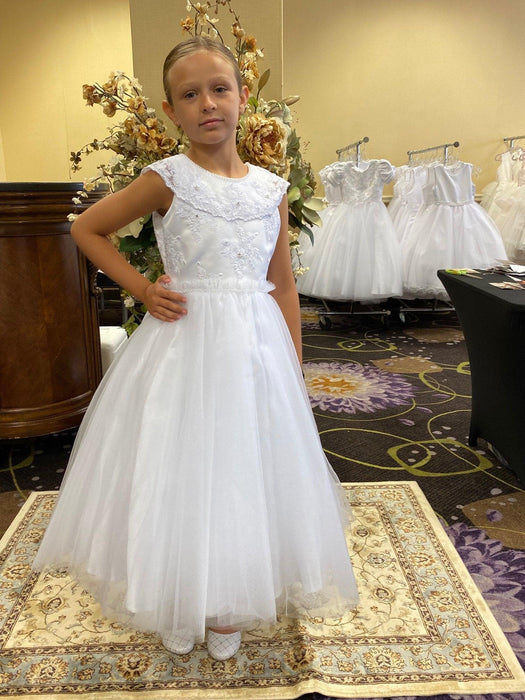 Macis Design® - Macis Design Navy Collar Kids Dress - 122309X