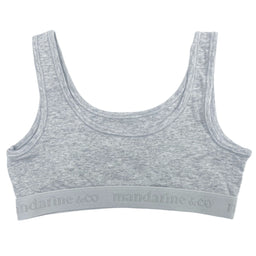 Mandarine & Co - Mandarine & Co Girls’ Cotton Bralette – 1 Pack (Sizes 8–14 Years)