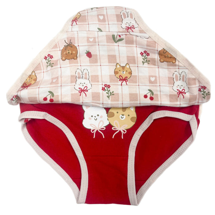 Mandarine & Co - Mandarine & Co Toddler & Girls Bikini Underwear (Sizes 2-7 yrs) - 3 Pack