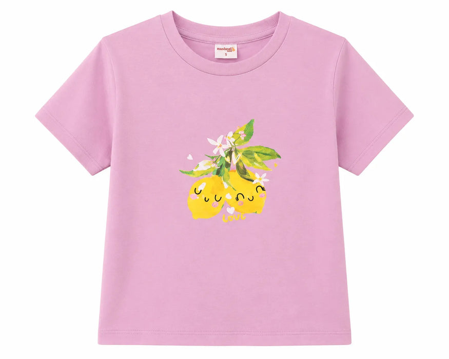 Mandarine & Co® Girls Graphic T-Shirt Sizes 2-12