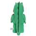 Manhattan Toy 13-inch plush Llego Lizardman toy shown from the back on a white background.