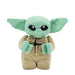 Manhattan Toy LEGO Star Wars Baby Yoda plush figure standing upright on a white background.