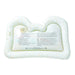 Manhattan Toy Riverbend Water Play Mat shown empty on a white background with text instructions visible.