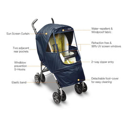 Manito® - Manito Baby Stroller Weather Shield Elegance - Alpha