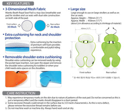 Manito® - Manito Breath Royal Stroller & Car Seat Pad