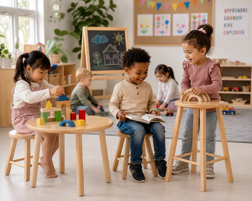 Tabourets pour enfants de J.B. Poitras
