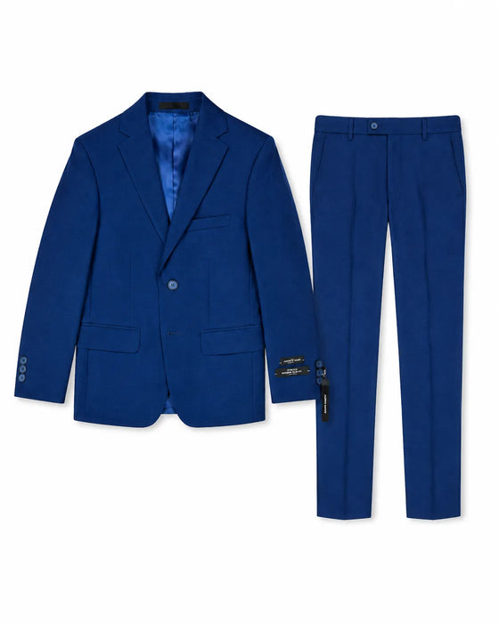 Marc NY® Andrew Marc Boys Skinny Plain Blue Suit Size 12-20