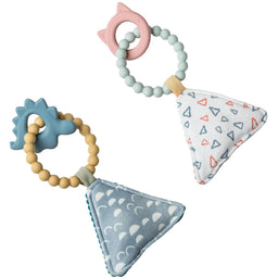 Mary Meyer® - Mary Meyer Simply Silicone - Soft Squeaker & Teether Toys - 9"