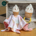 Mary Meyer® - Mary Meyer Sweet Soothie Blanket - Sweet Ice Cream - 10"