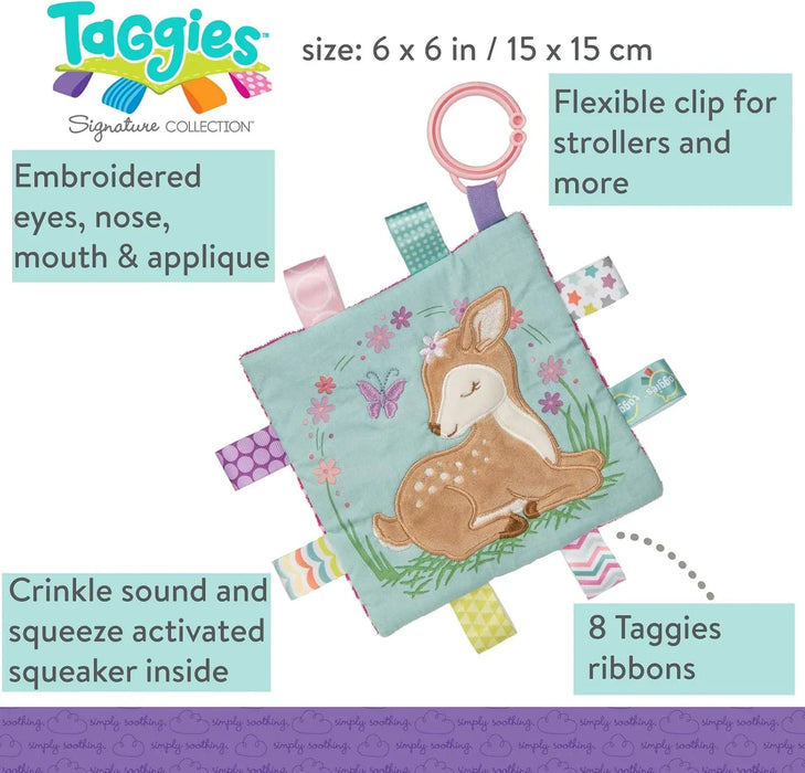 Mary Meyer® - Mary Meyer Taggies Crinkle Me Baby Sensory Toy - 6"