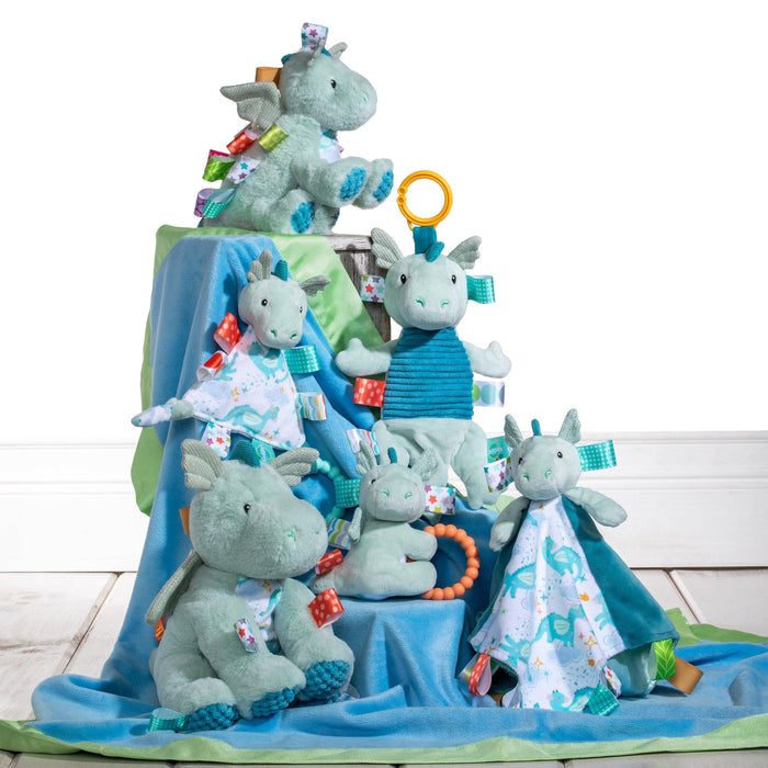 Mary Meyer® - Mary Meyer Taggies - Triangle - Drax Dragon 6" Teether Toy