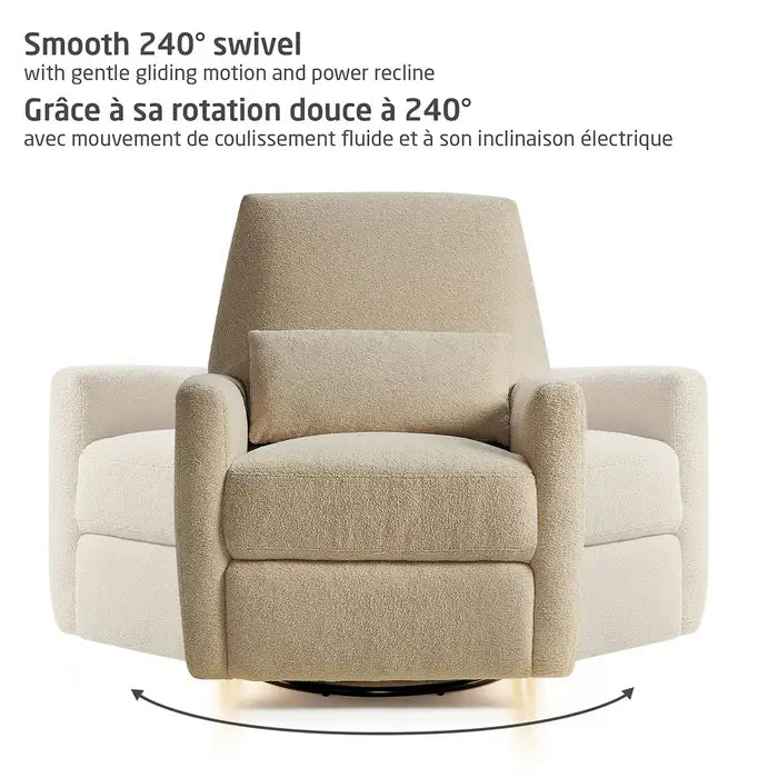 Fauteuil inclinable et planeur pivotant Maxi-Cosi® Ansel avec veilleuse