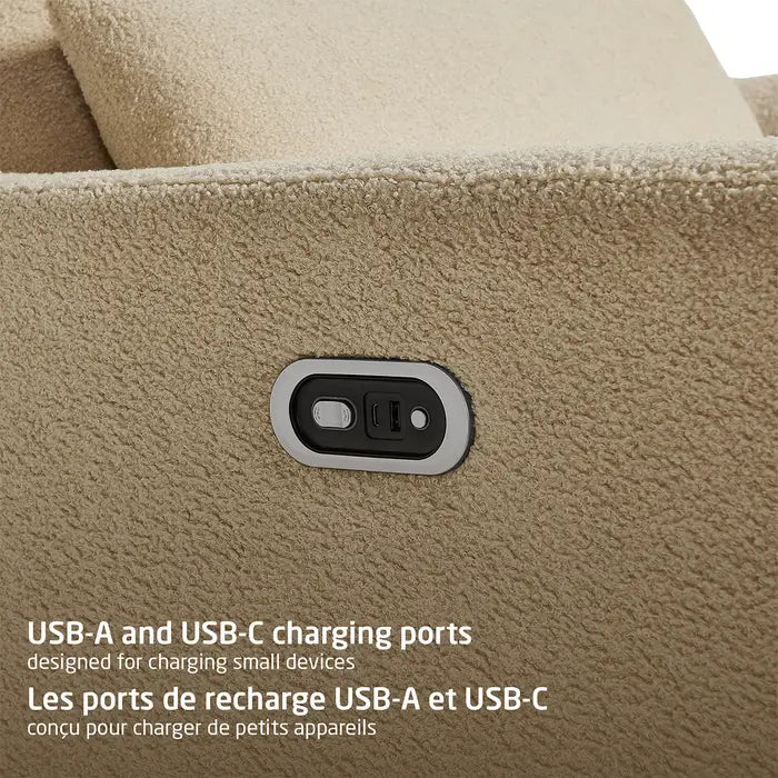 Fauteuil inclinable et planeur pivotant Maxi-Cosi® Ansel avec veilleuse