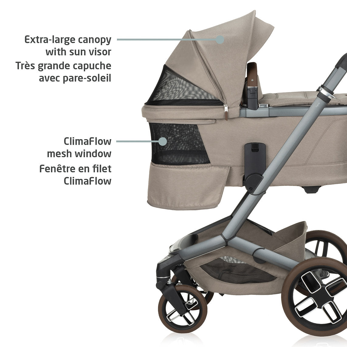Maxi-Cosi Fame Carrycot – Safe Sleep-Ready Premium Bassinet for Newborns