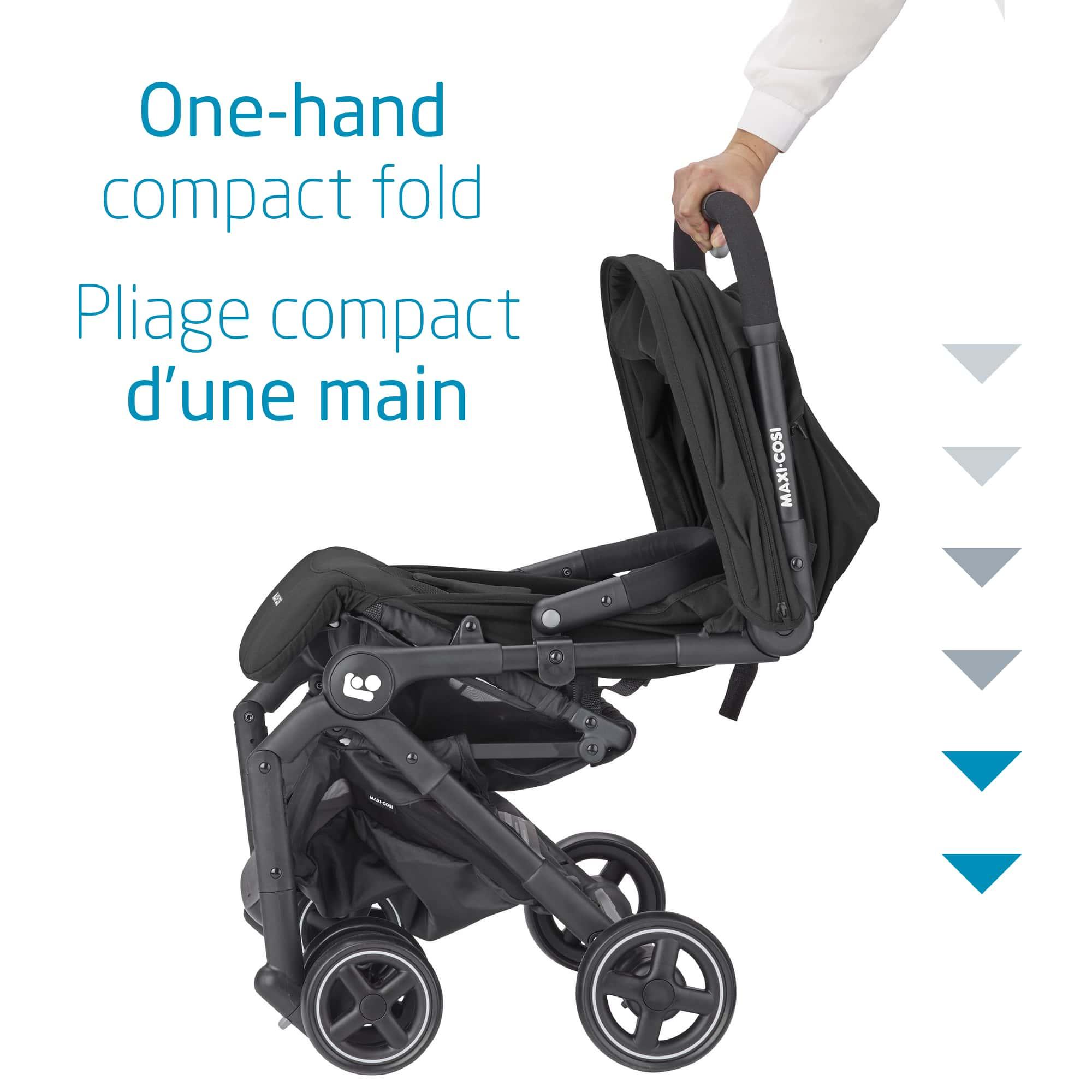 Maxi Cosi - Maxi Cosi Lara Ultracompact Stroller - Essential Black