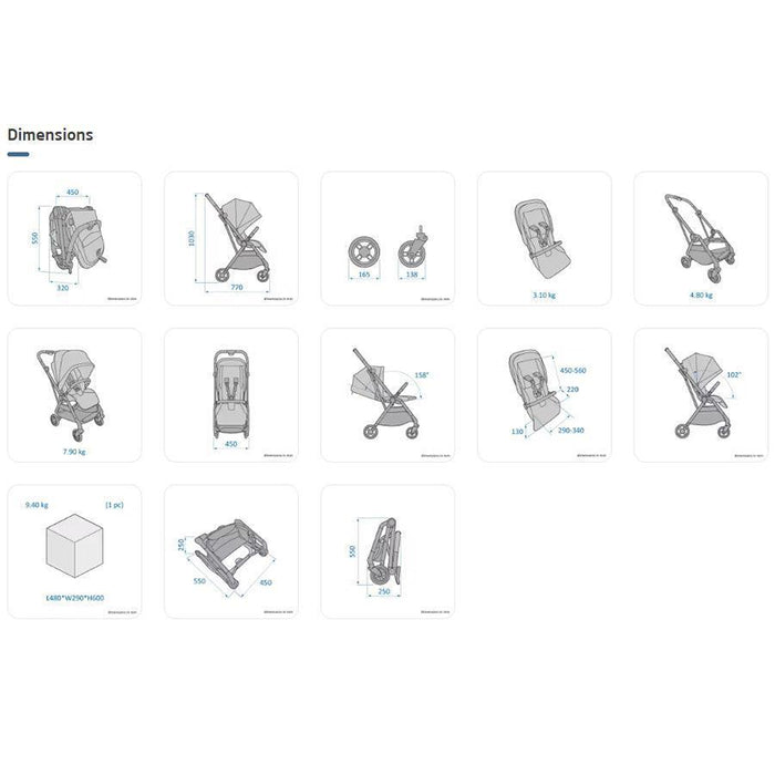 Maxi Cosi - Maxi Cosi Leona Ultra-Compact Stroller