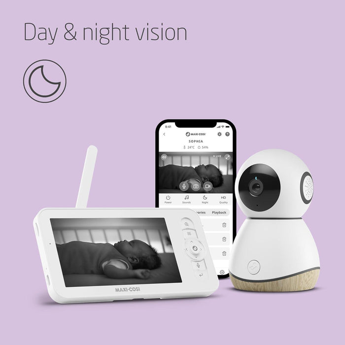 monitor maxi cosi Maxi-Cosi See Pro 360° Baby Monitor — Goldtex