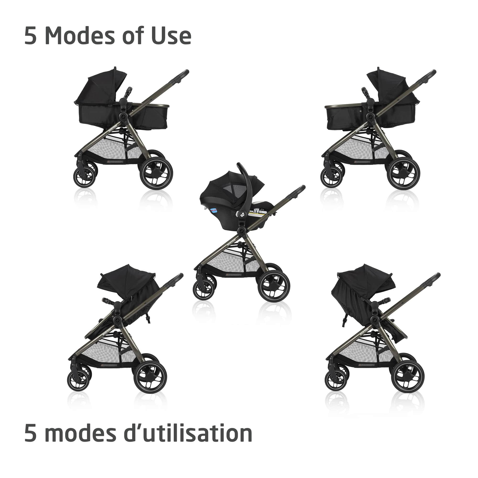 Maxi Cosi - Maxi Cosi Zelia LUXE 5-in-1 Modular Travel System