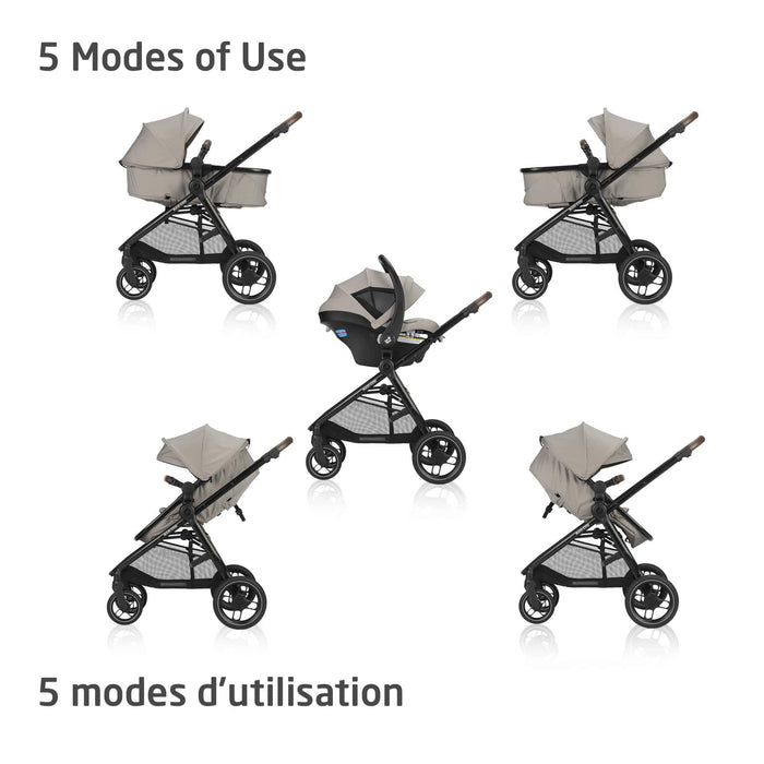 Maxi Cosi - Maxi Cosi Zelia LUXE 5-in-1 Modular Travel System