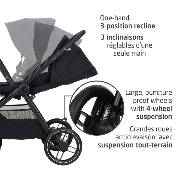 Maxi-Cosi Oxford Stroller & Mico Luxe+ Travel System