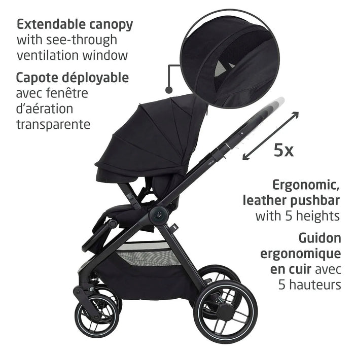 Maxi-Cosi Oxford Stroller & Mico Luxe+ Travel System