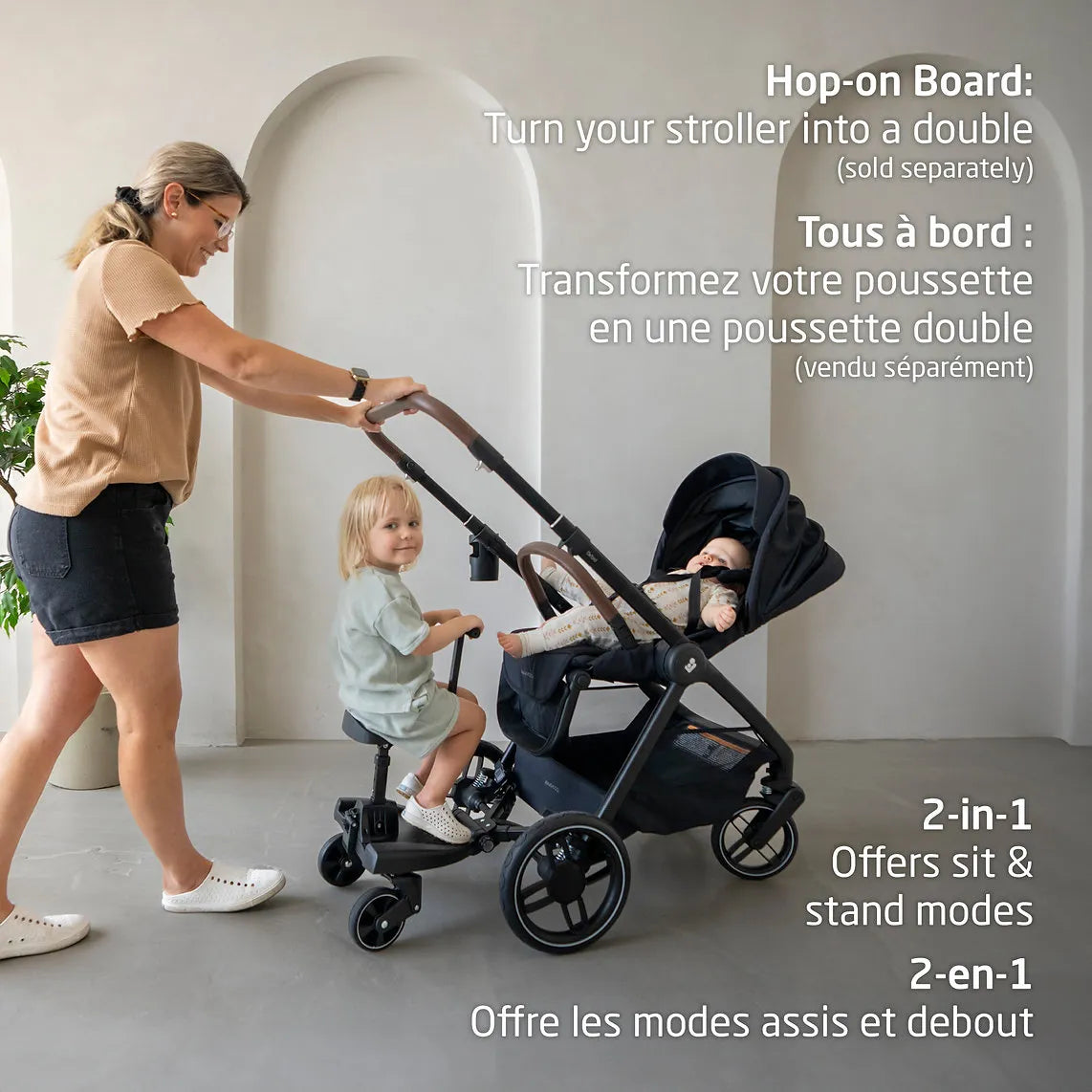 Maxi-Cosi Oxford Stroller & Mico Luxe+ Travel System