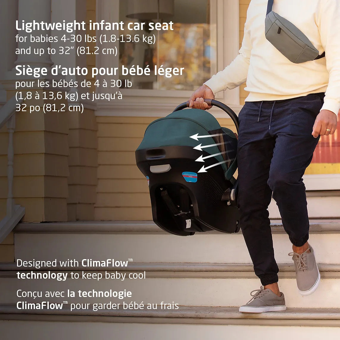 Maxi-Cosi Oxford Stroller & Mico Luxe+ Travel System – Essential Black