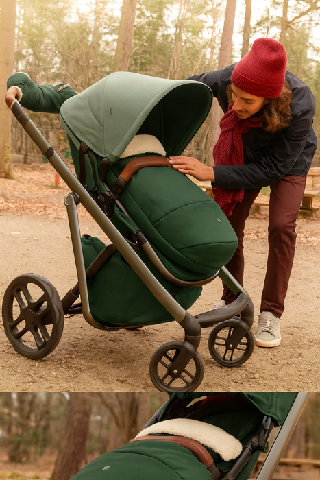 Maxi Cosi 2-in-1 Winter Footmuff – Sherpa Lined