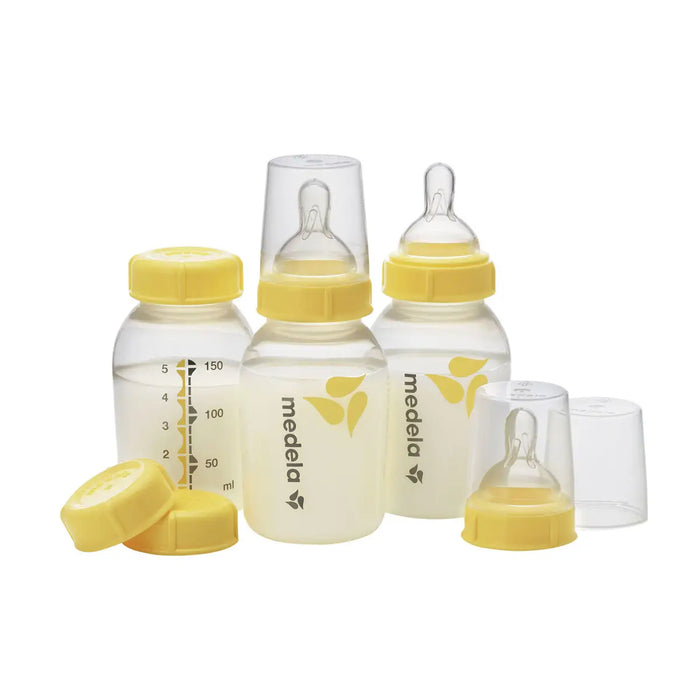 Medela Breast Milk Bottle with Nipple and Cap - 3 Pack (150ml/250ml)