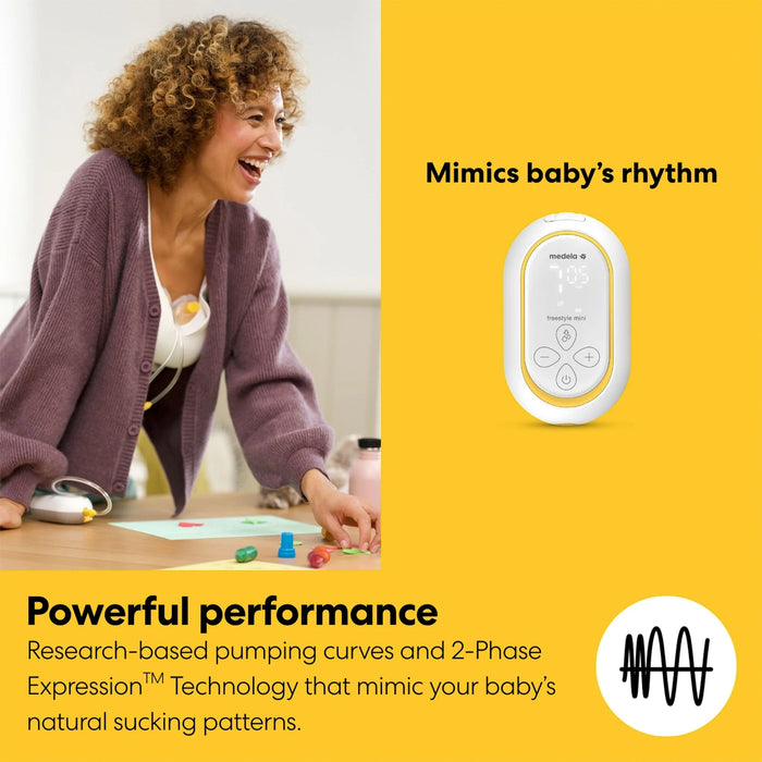 Medela® Freestyle Mini™ Hands-Free Double Electric Wearable Breast Pump