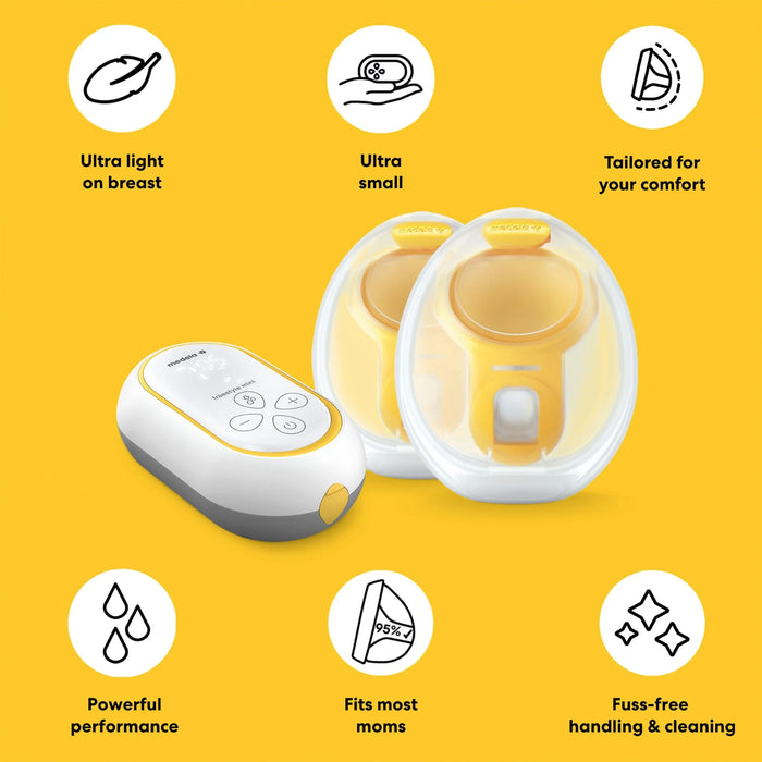Medela® Freestyle Mini™ Hands-Free Double Electric Wearable Breast Pump