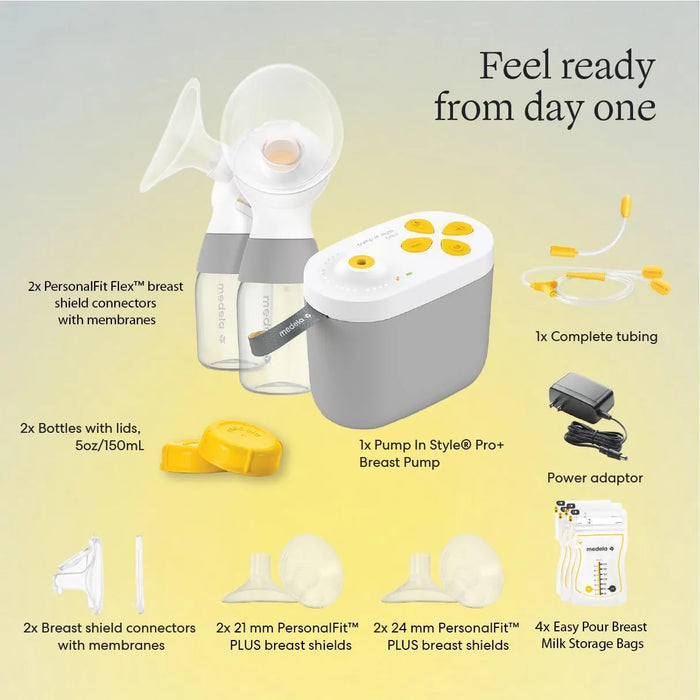Medela® Pump In Style® Pro+ Double Electric Breast Pump | Rechargeable Portable Pump